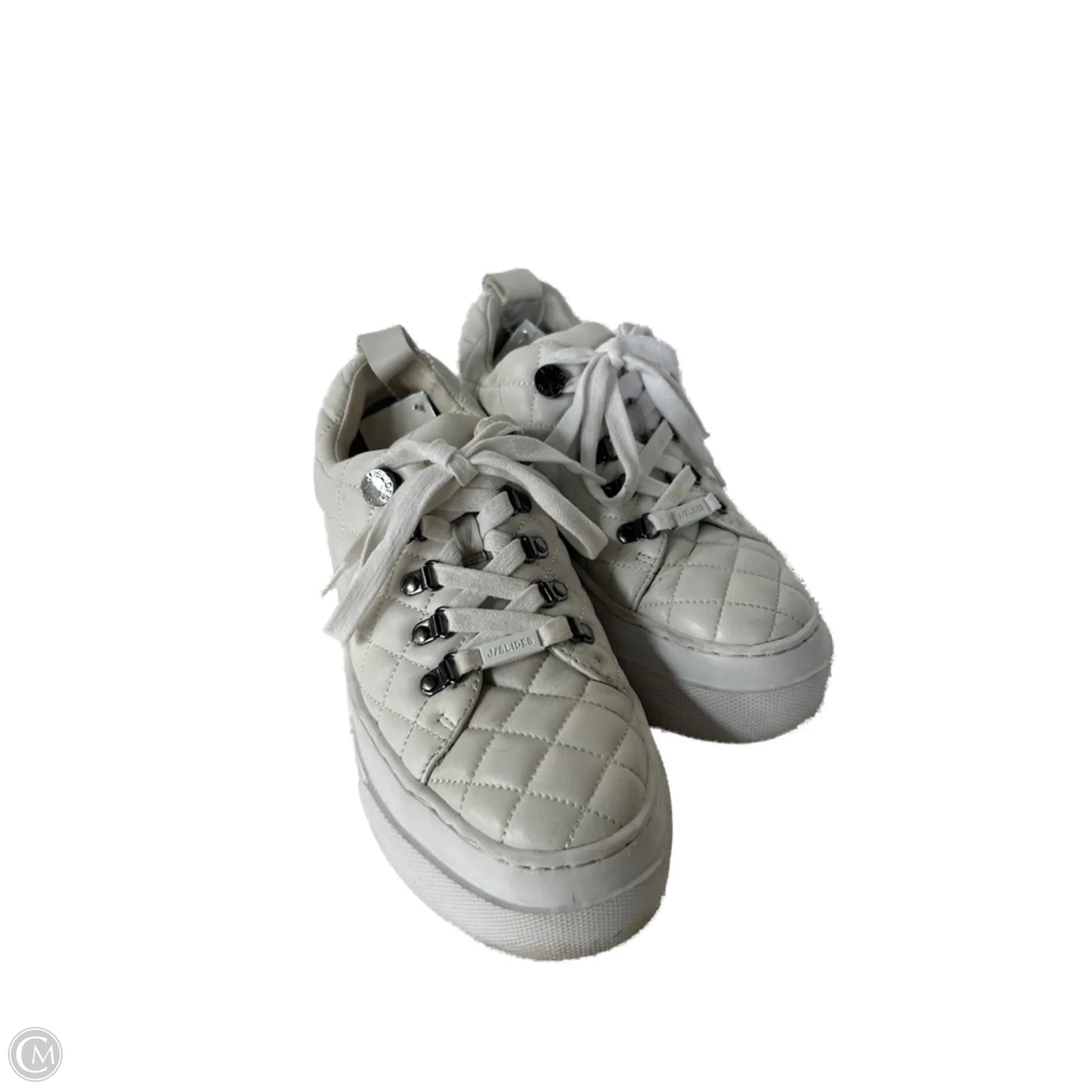 Shoes Sneakers Platform By J Slides In White, Size: 6