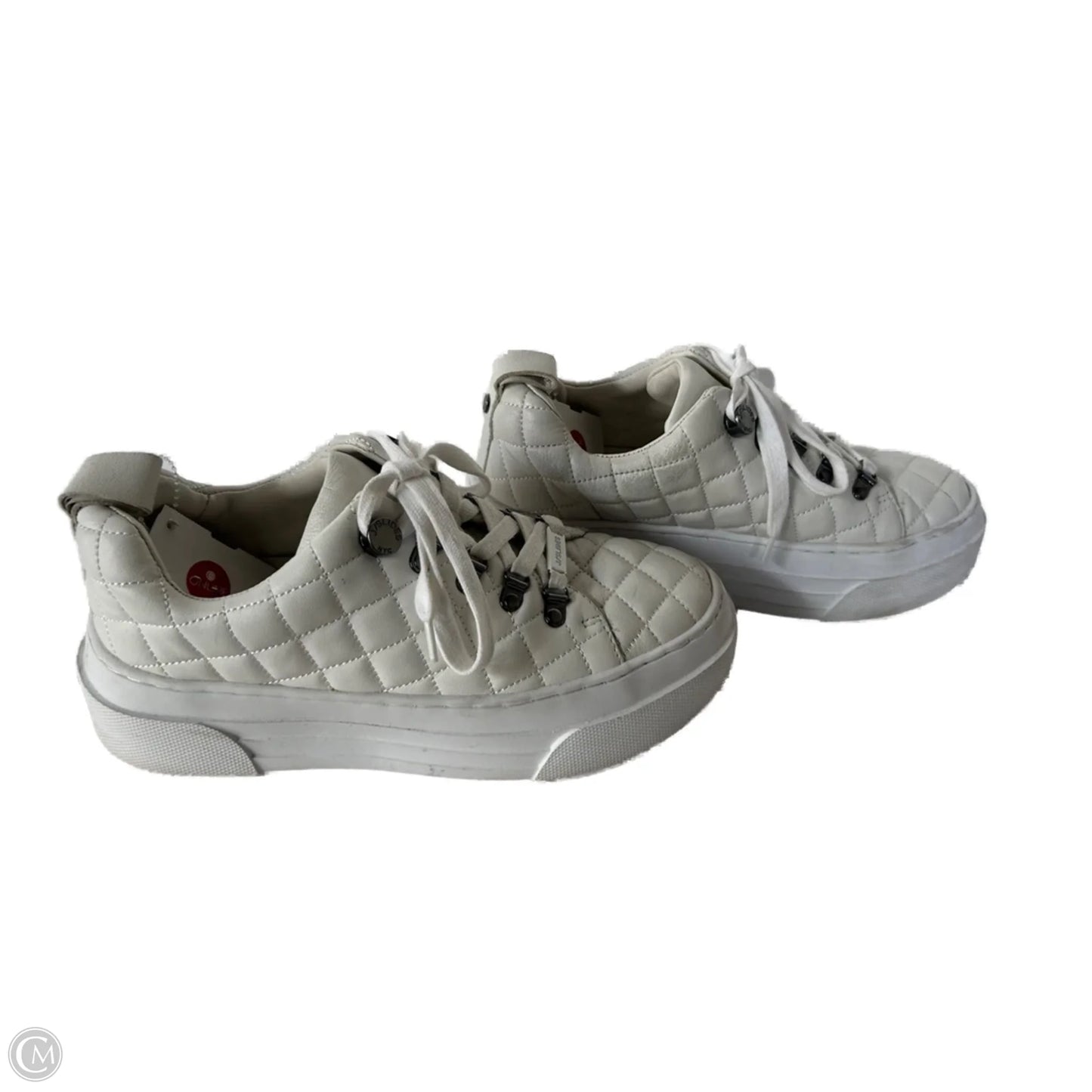 Shoes Sneakers Platform By J Slides In White, Size: 6