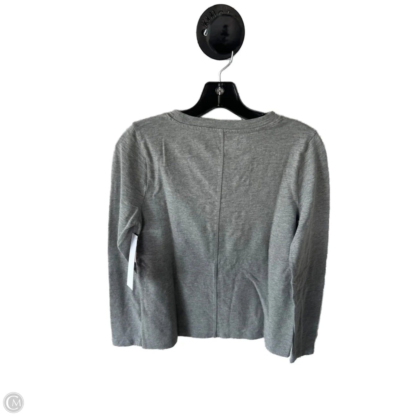 Top Long Sleeve Basic By J. Crew In Grey, Size: S