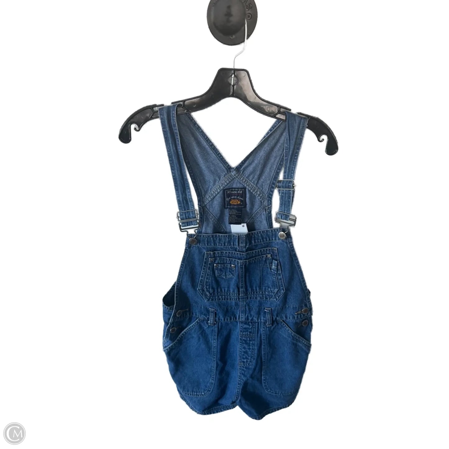 Shortalls By Route 66 In Blue Denim, Size: S