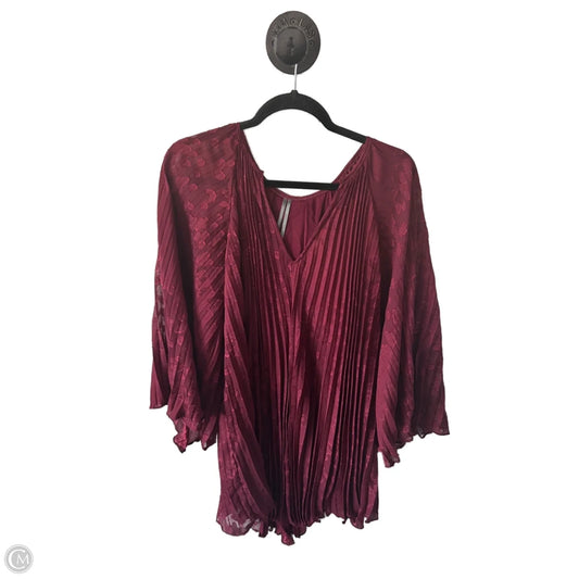Dress Party Short By Anthropologie In Red, Size: M