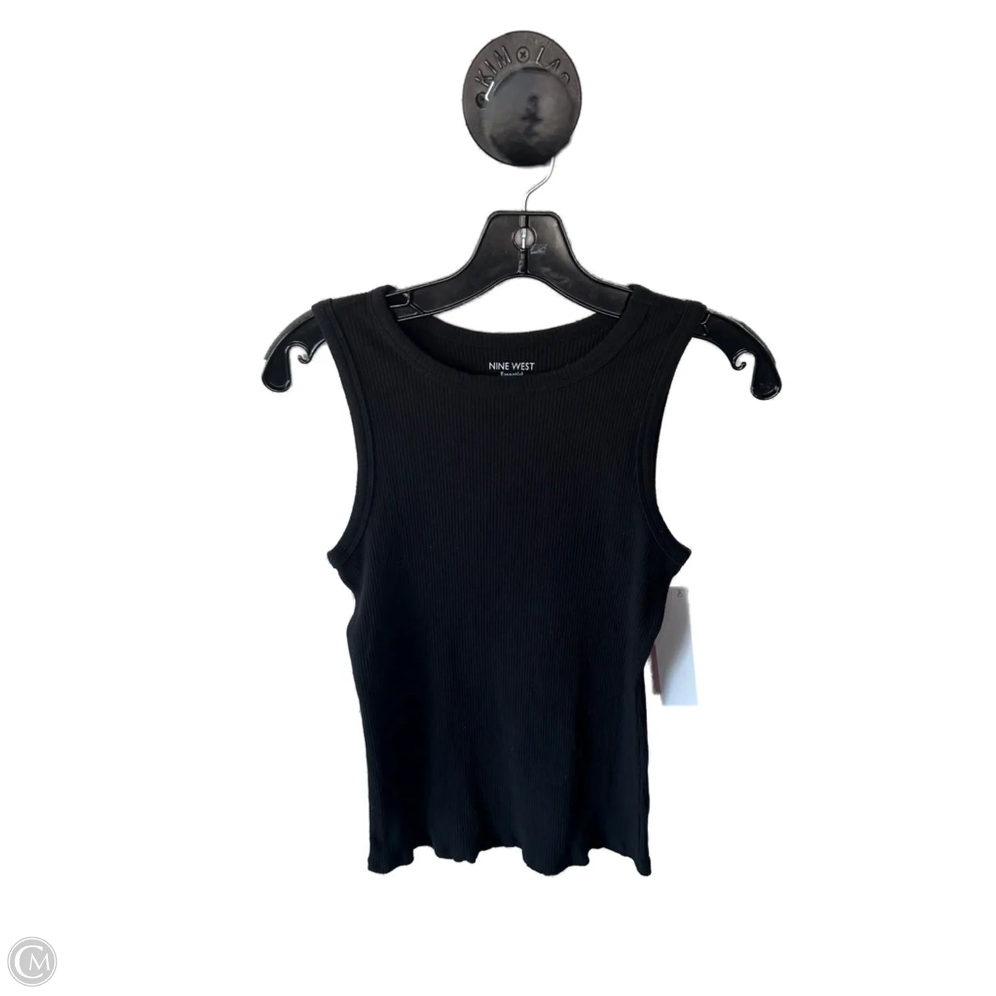 Tank Top By Nine West Apparel In Black, Size: M