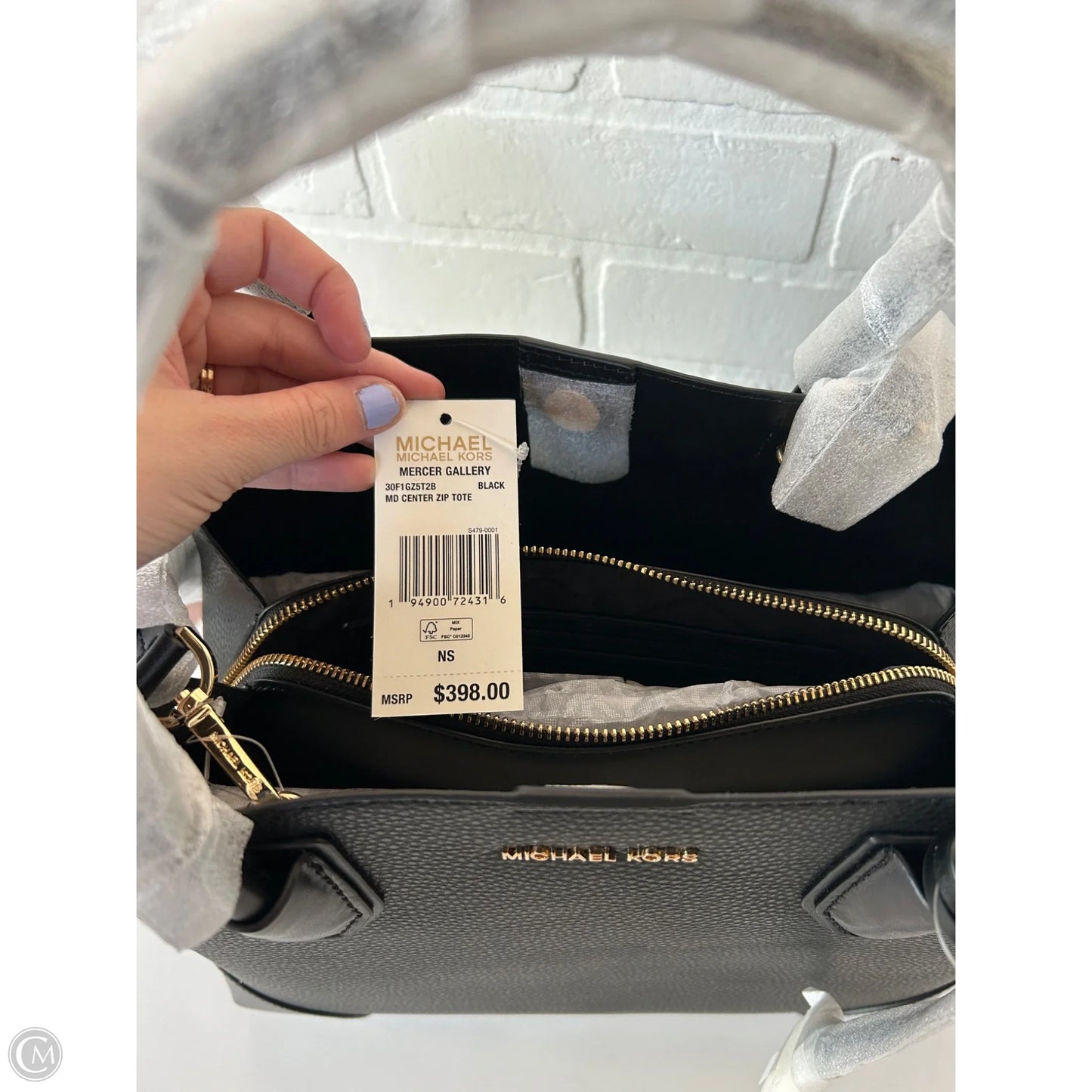 Tote Designer By Michael Kors, Size: Medium