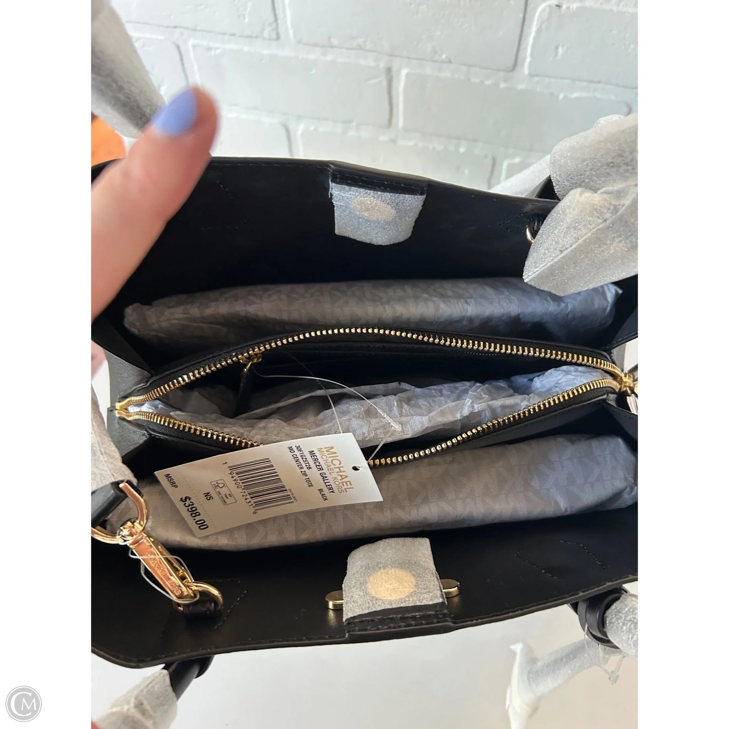 Tote Designer By Michael Kors, Size: Medium