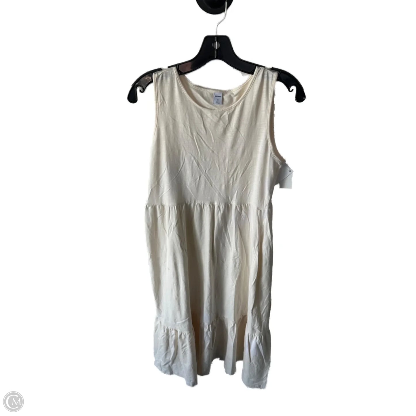 Dress Casual Midi By Old Navy In Cream, Size: M
