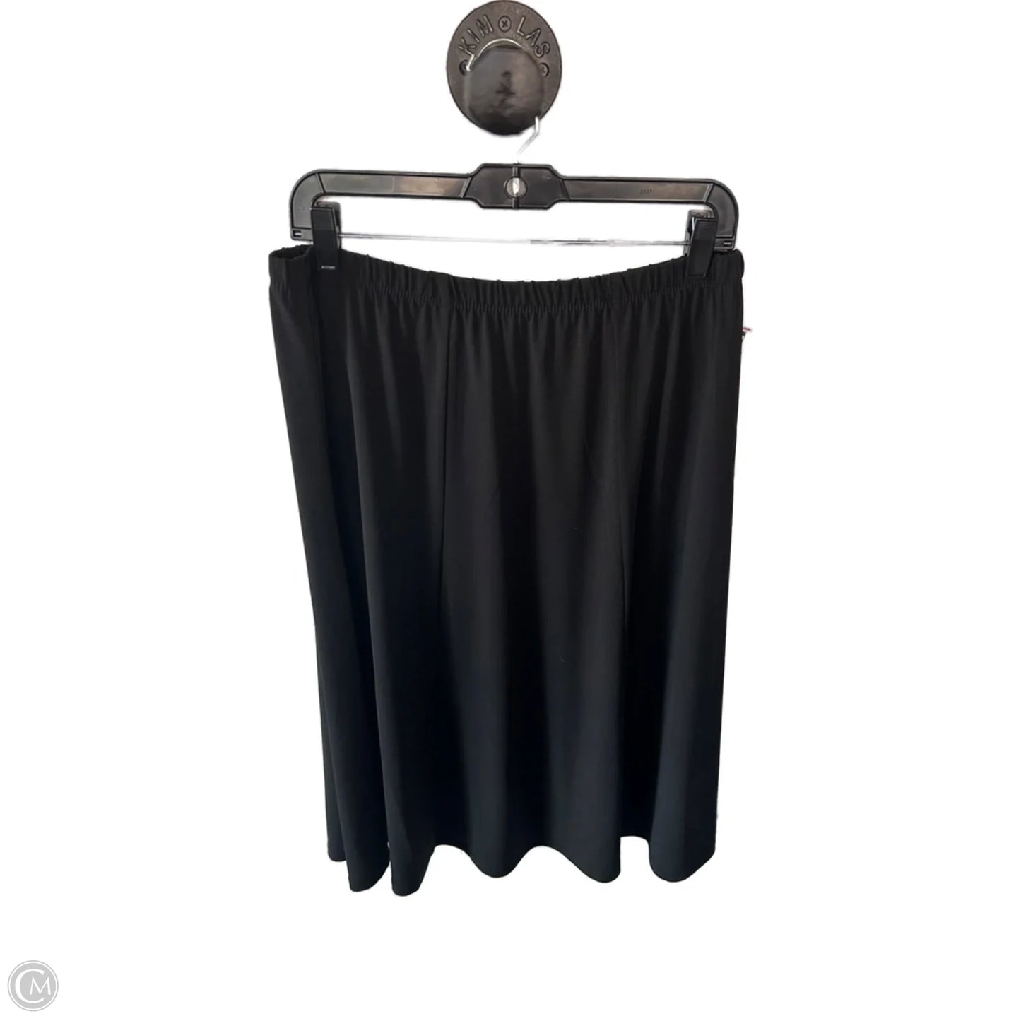 Skirt Midi By Christopher And Banks In Black, Size: 12