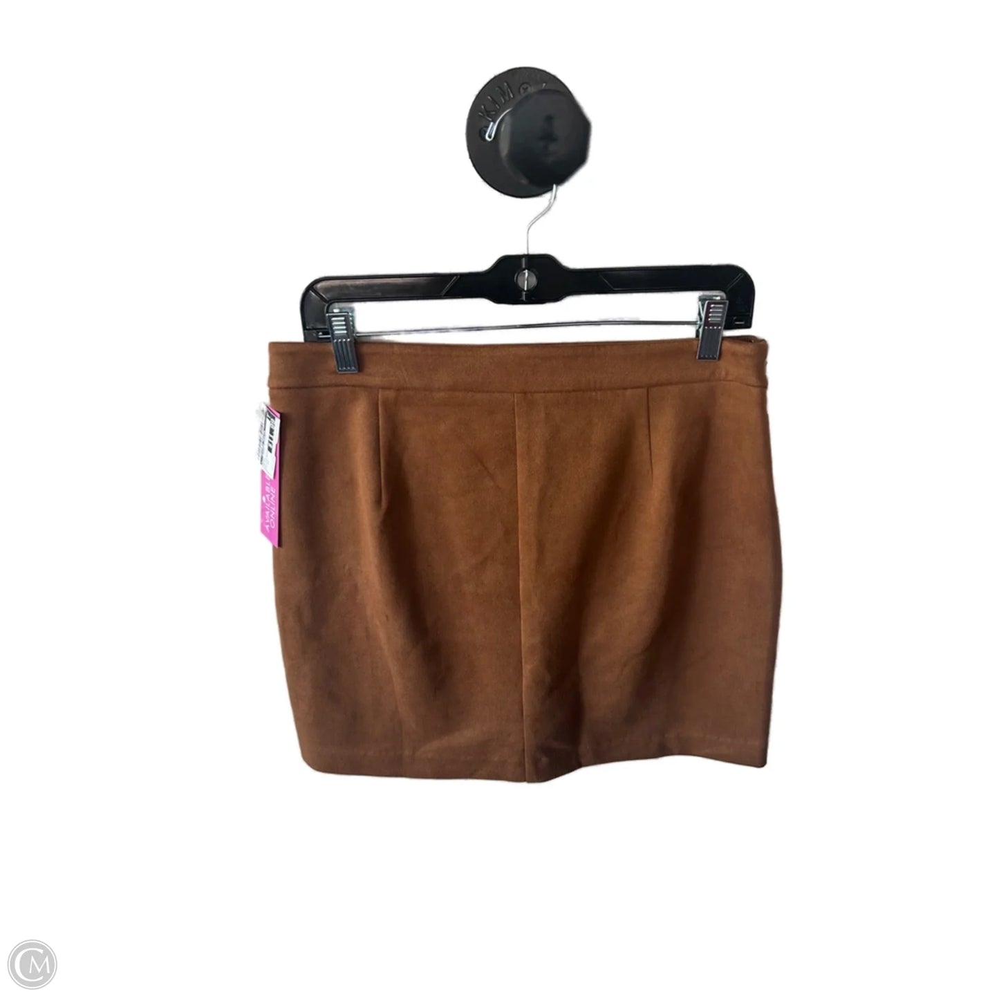 Skirt Mini & Short By Clothes Mentor In Brown, Size: 12