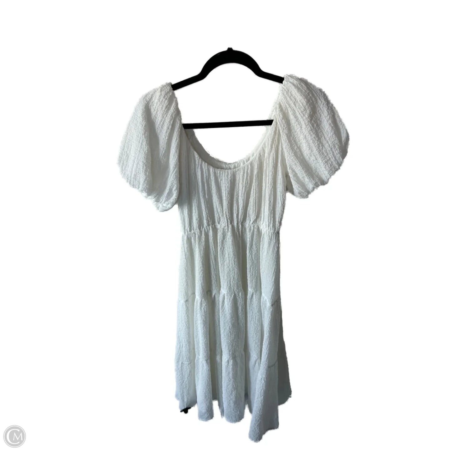 Dress Casual Midi By Astr The Label In White, Size: Xs