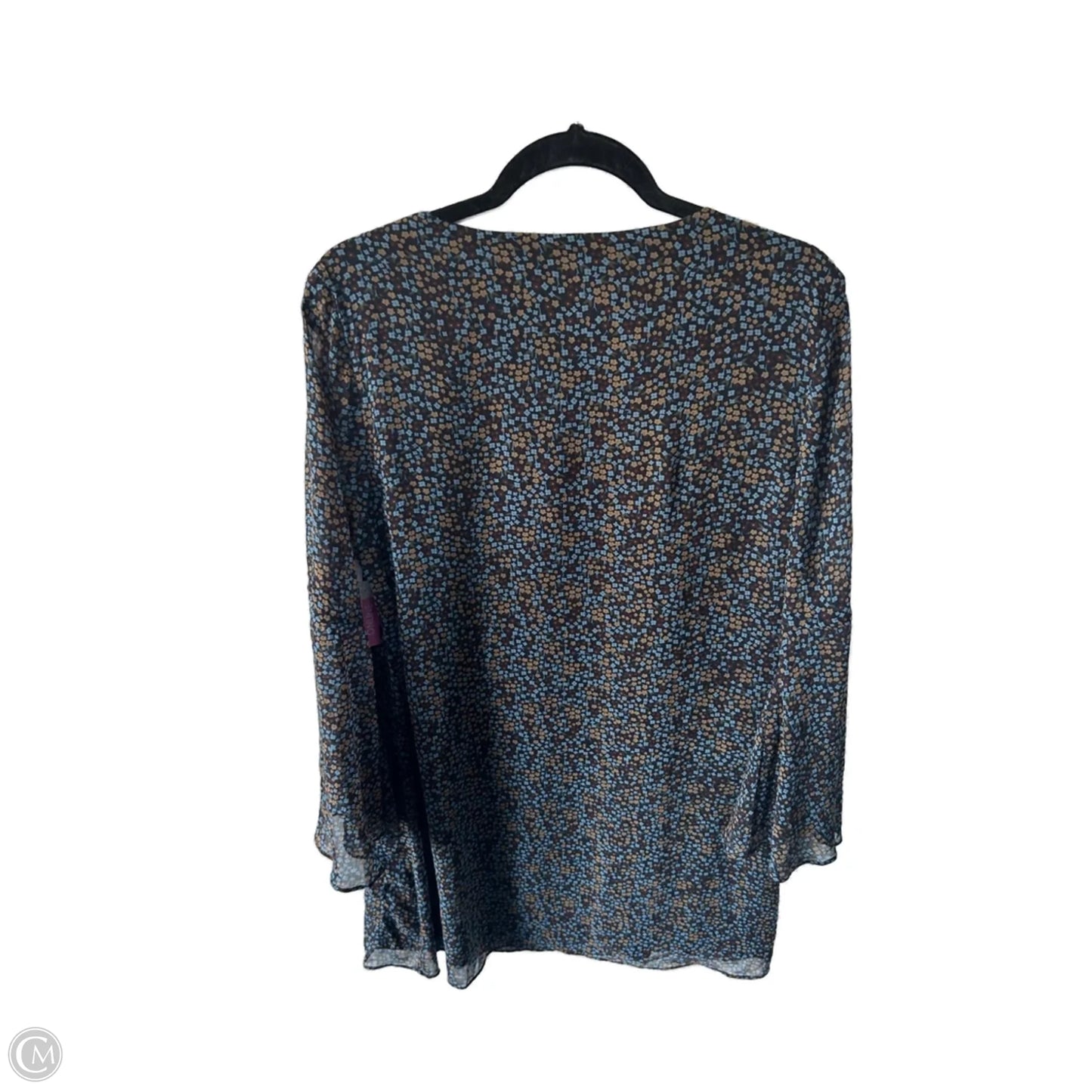 Dress Casual Short By Cabi In Black & Blue, Size: M