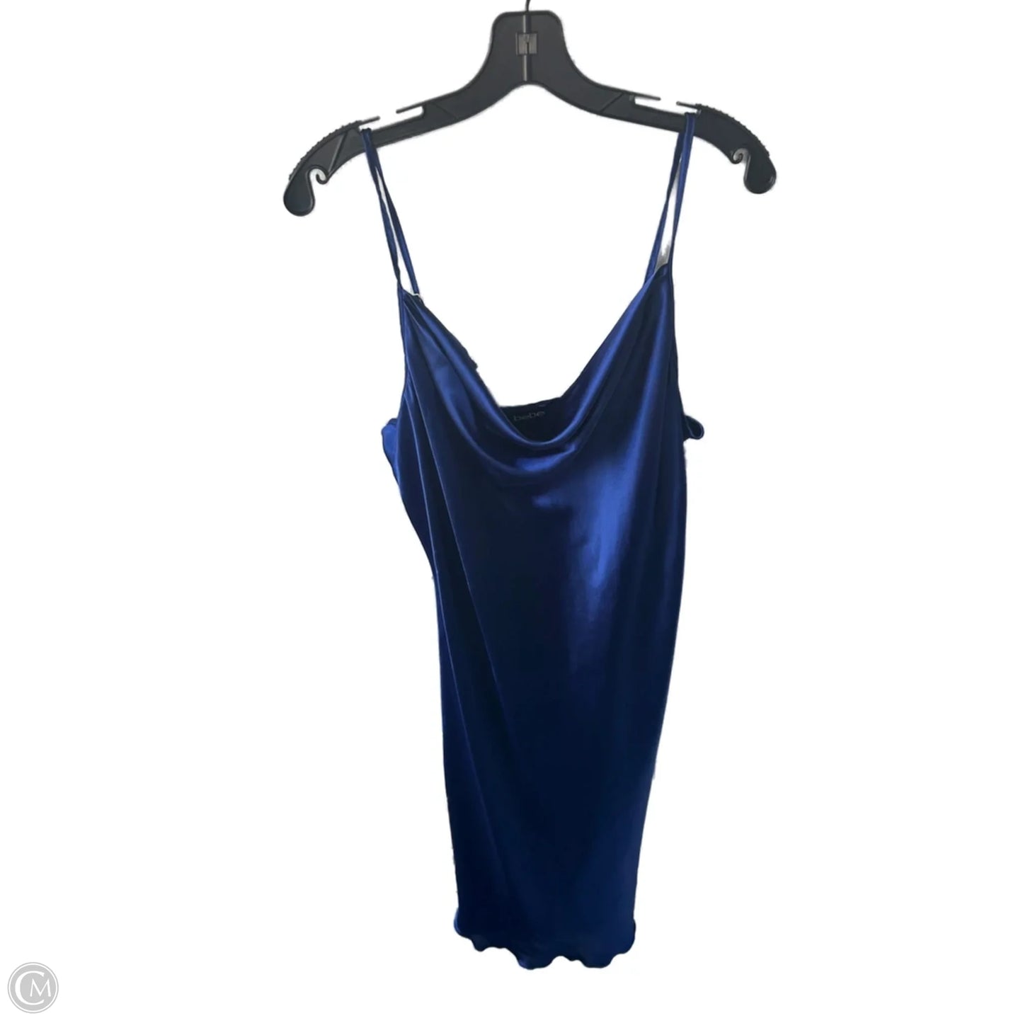 Dress Party Midi By Bebe In Blue, Size: Xl