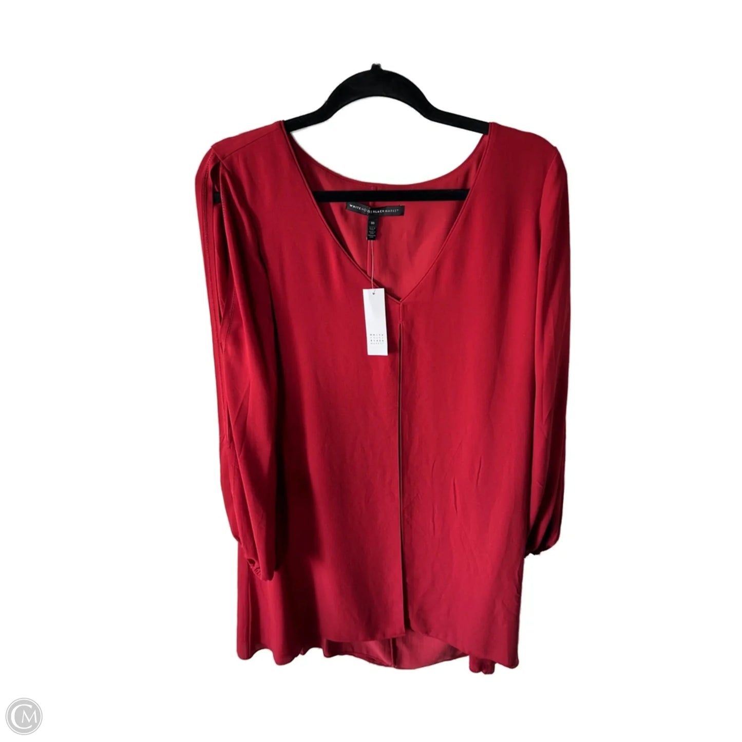 Dress Casual Short By White House Black Market In Red, Size: M