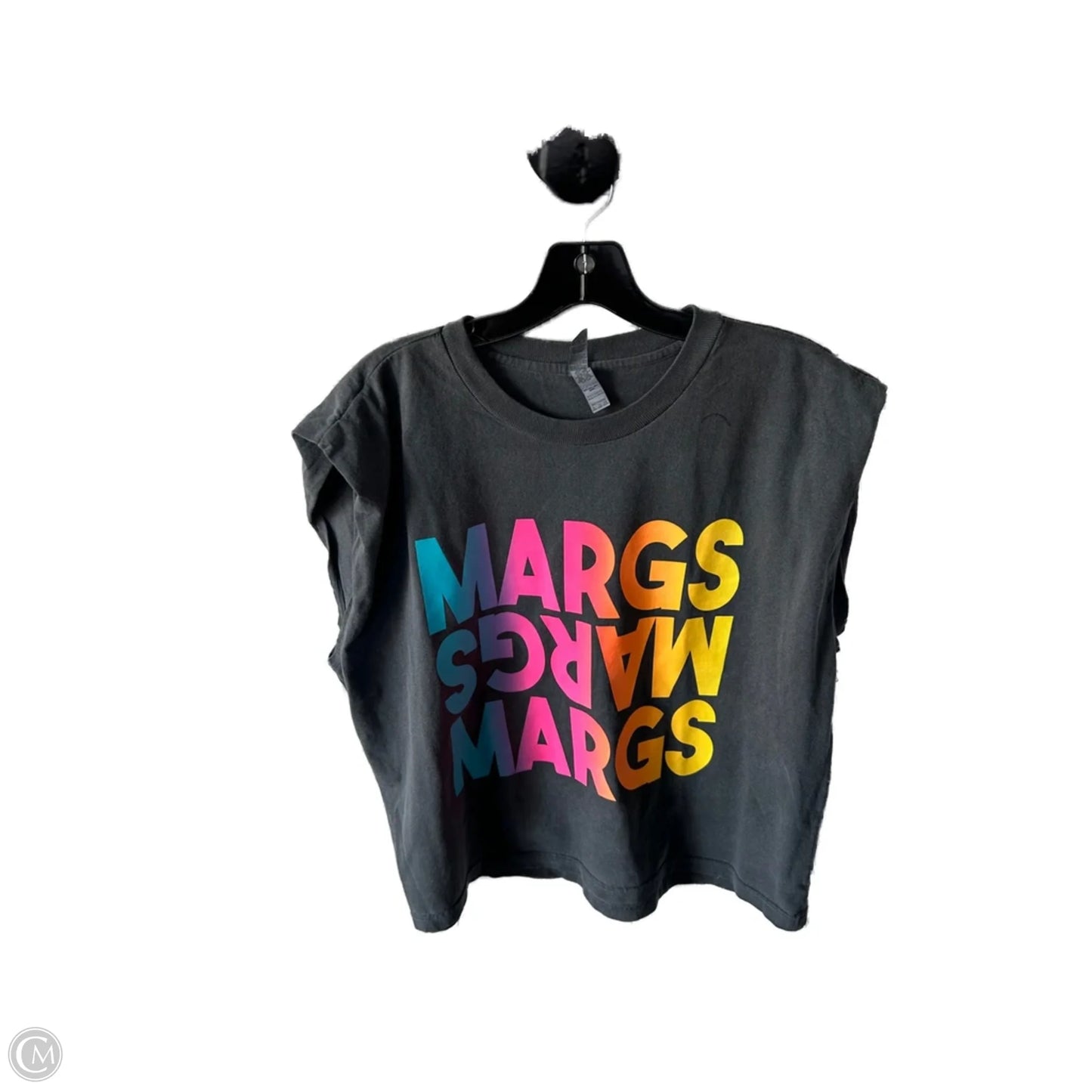 Top Sleeveless Basic By American Apparel In Grey, Size: Xl