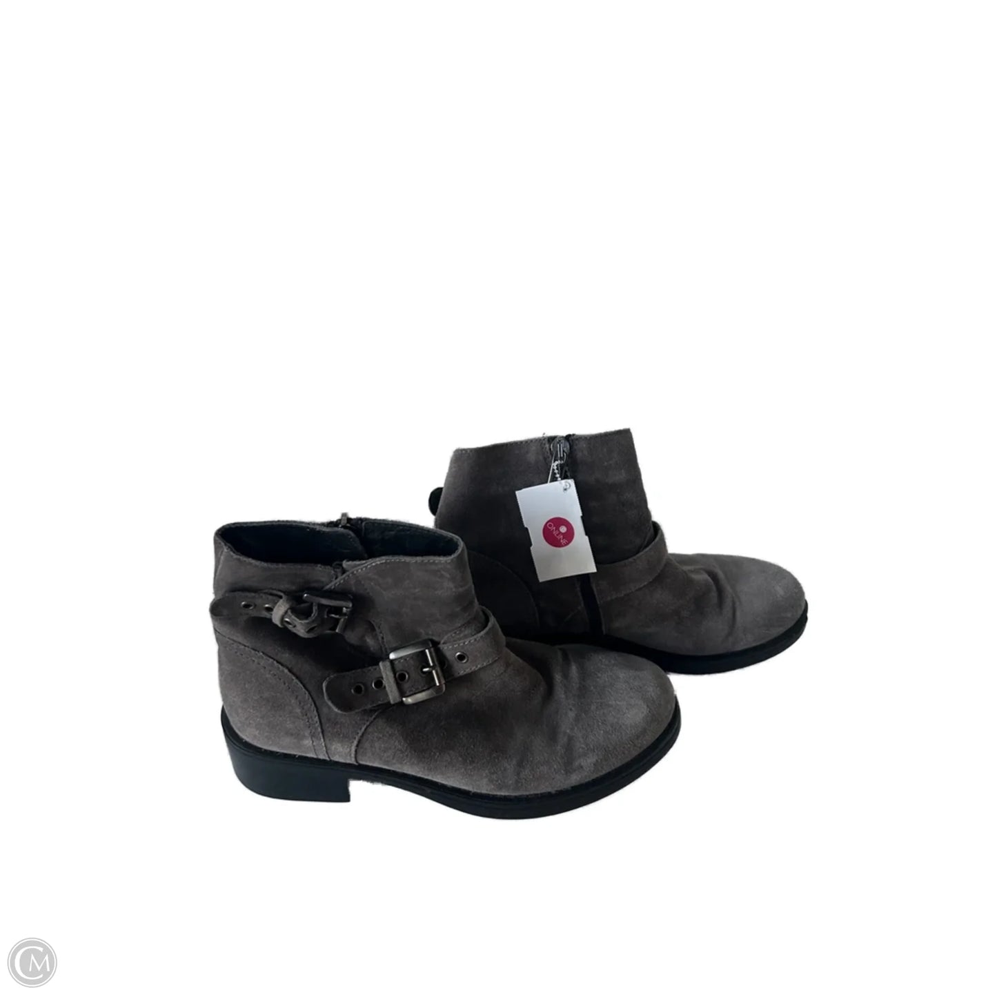 Boots Ankle Heels By Aquatalia In Brown, Size: 7.5