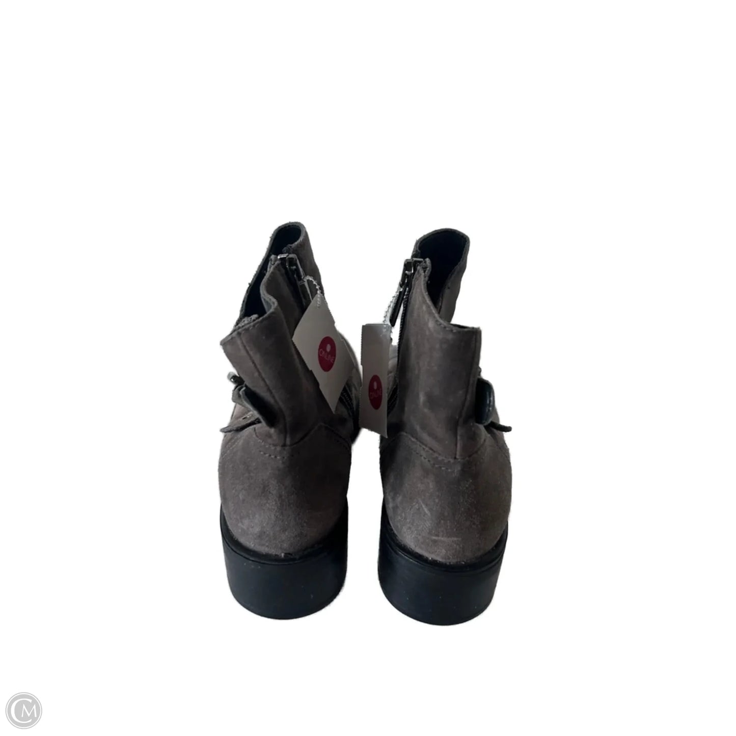 Boots Ankle Heels By Aquatalia In Brown, Size: 7.5