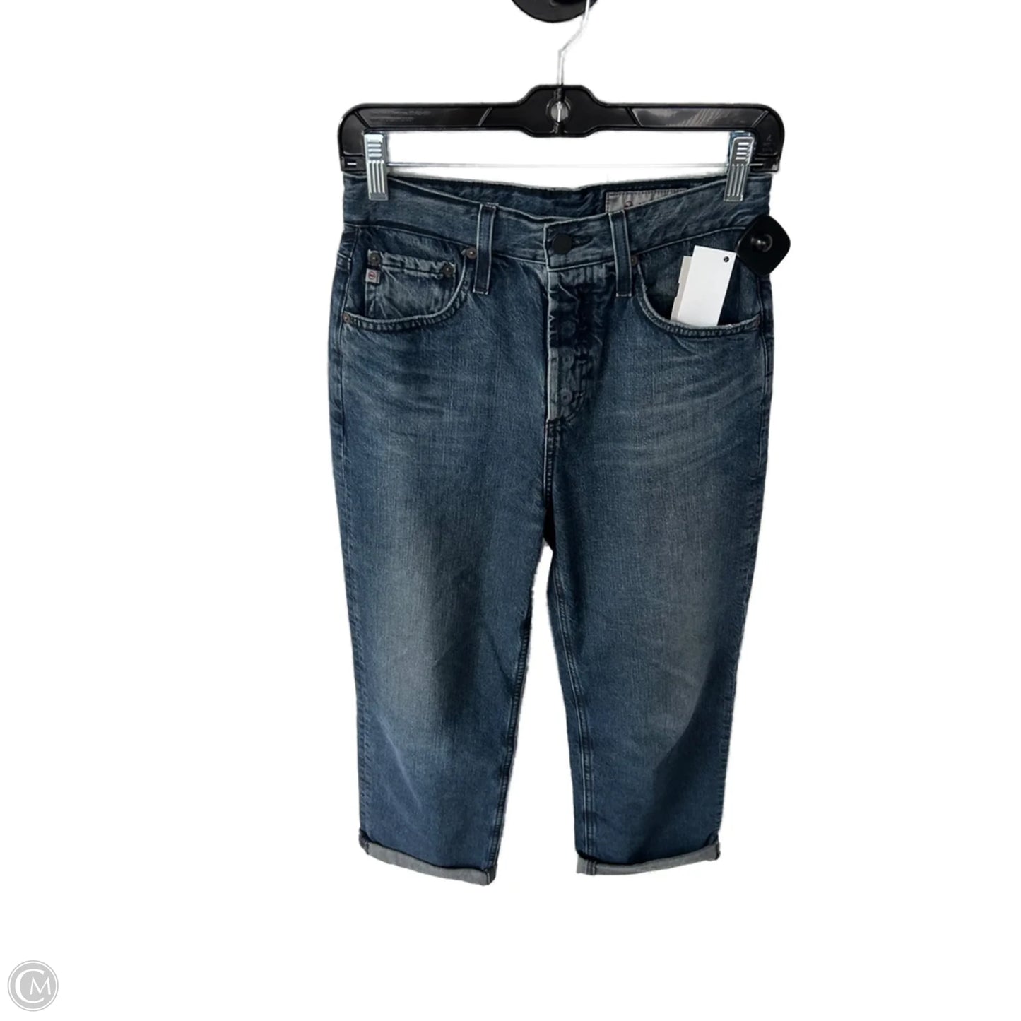 Jeans Boyfriend By Ag Jeans In Blue Denim, Size: 2