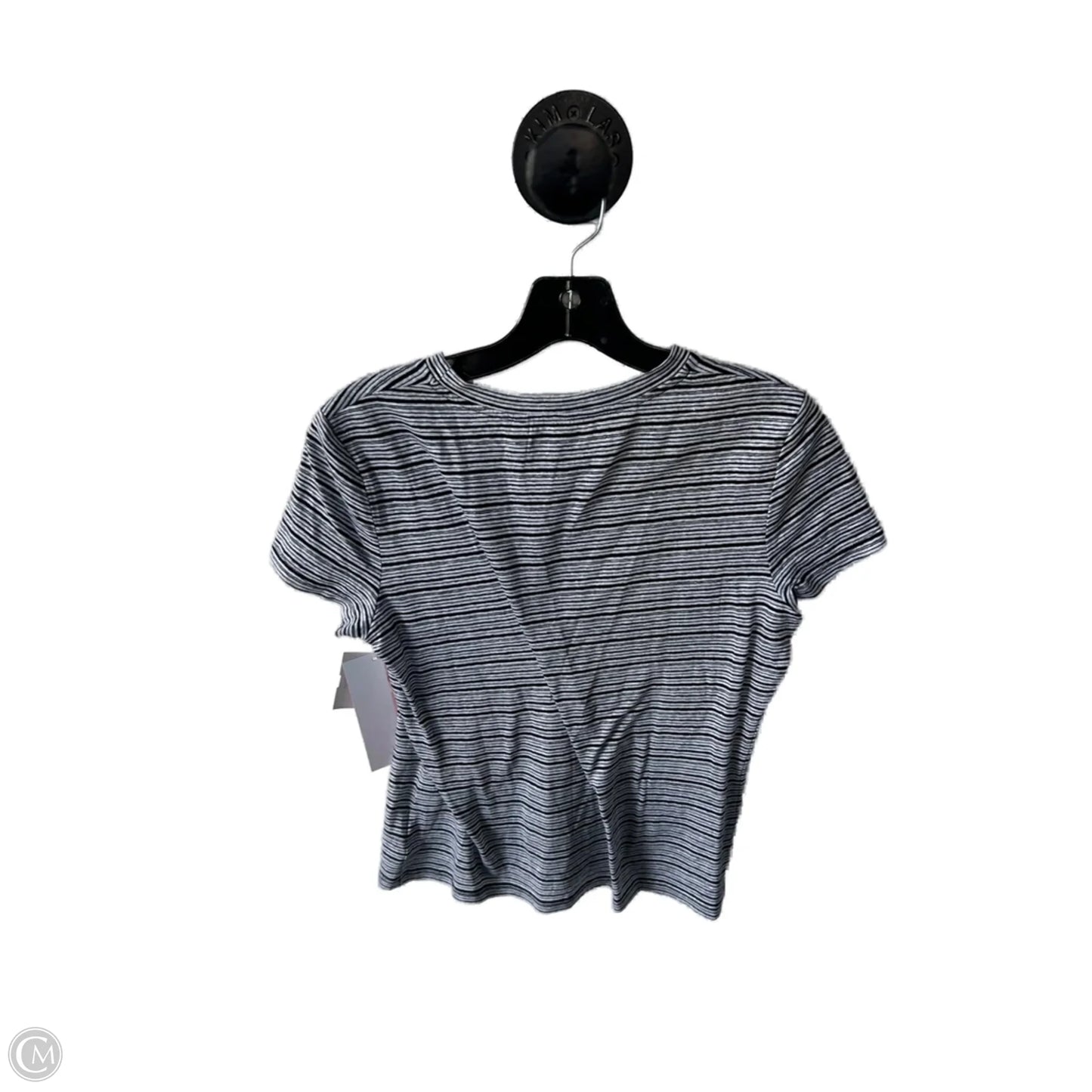 Top Short Sleeve Basic By Theory In Black & White, Size: S