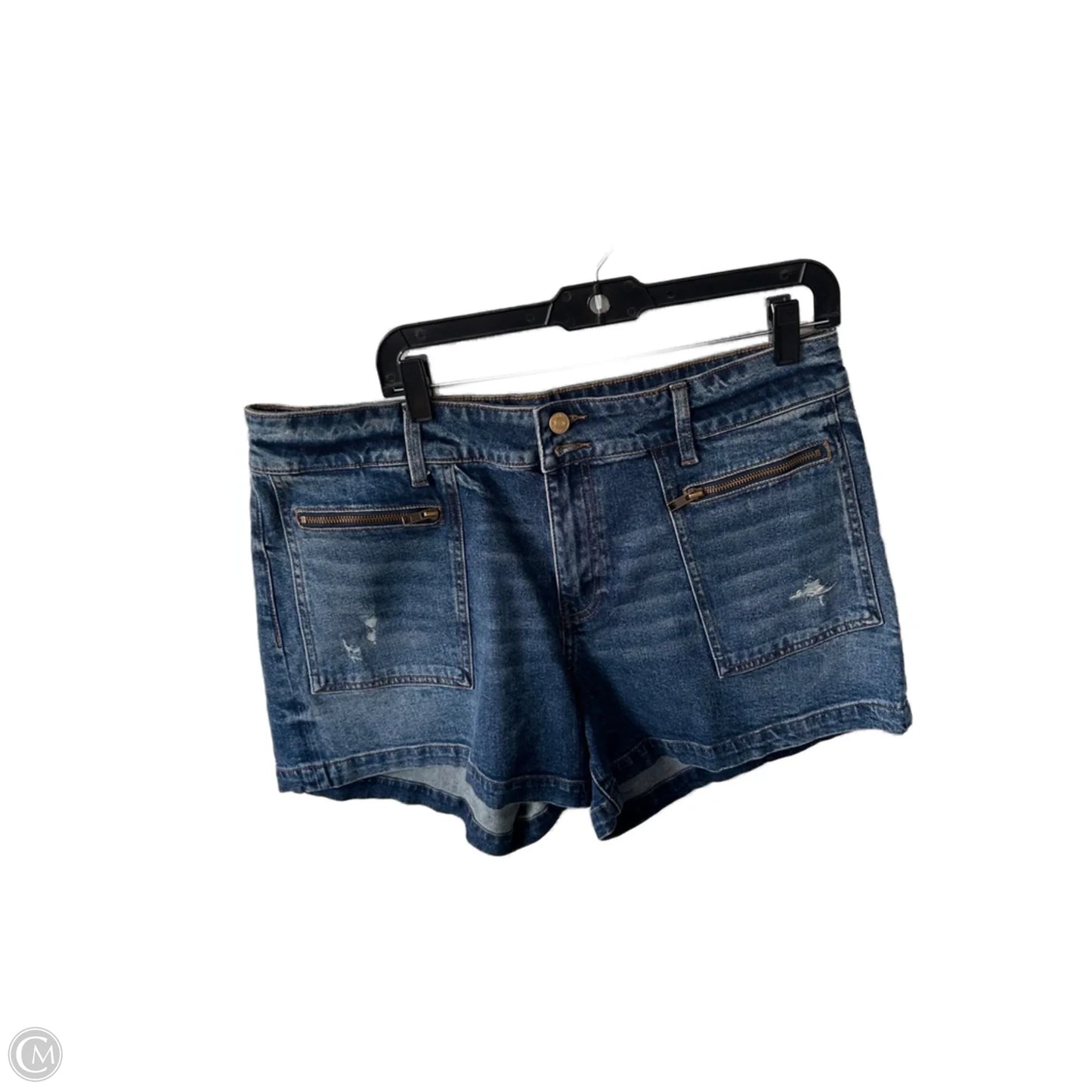 Shorts By Kut In Blue Denim, Size: 14