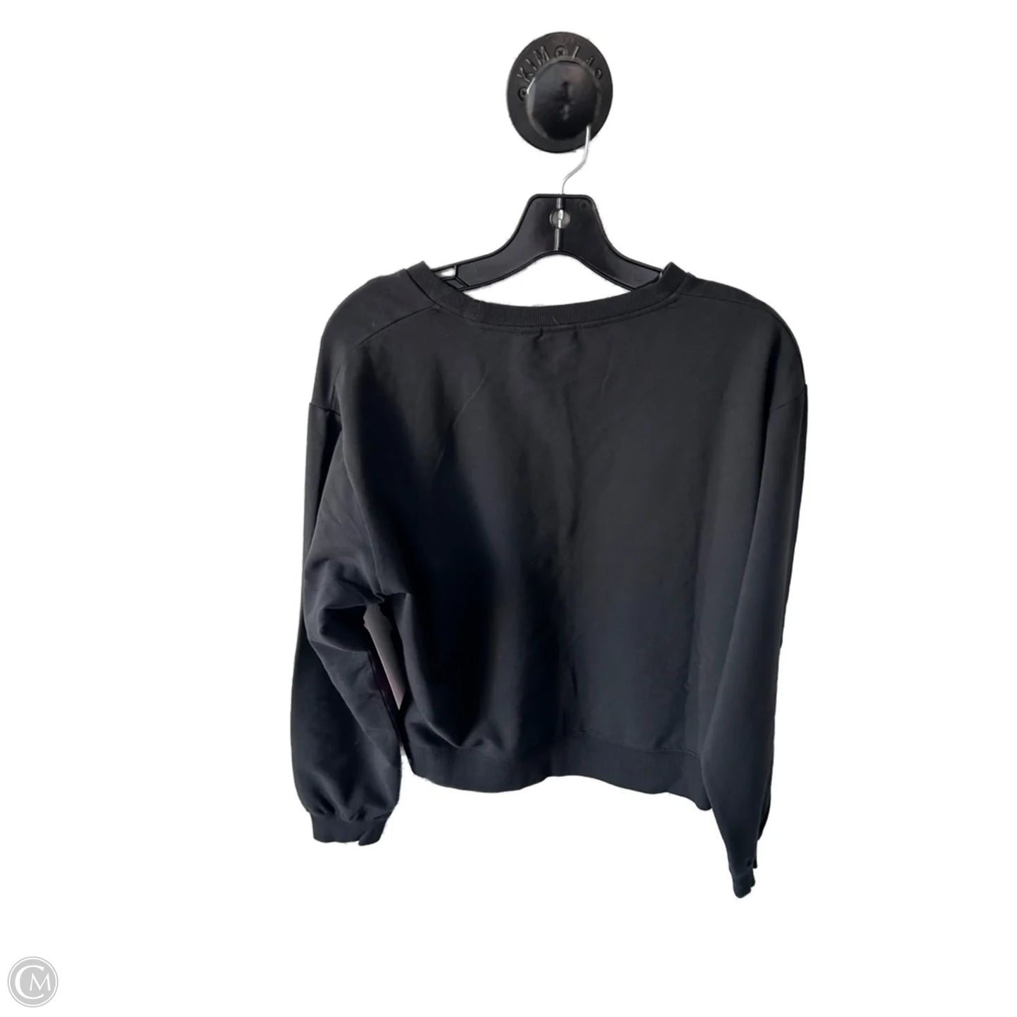 Top Long Sleeve By Cmc In Black, Size: L