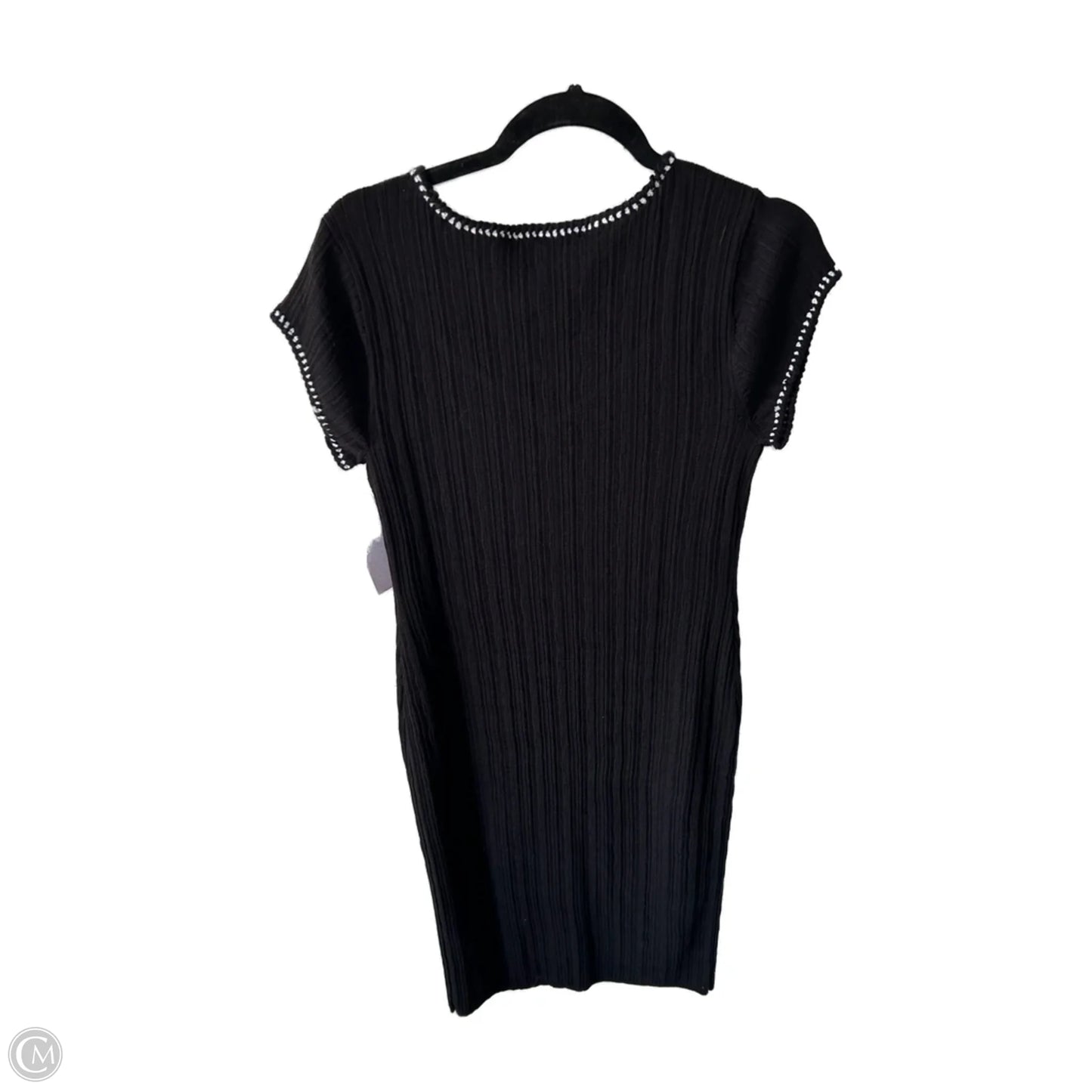 Dress Casual Midi By White House Black Market In Black, Size: M