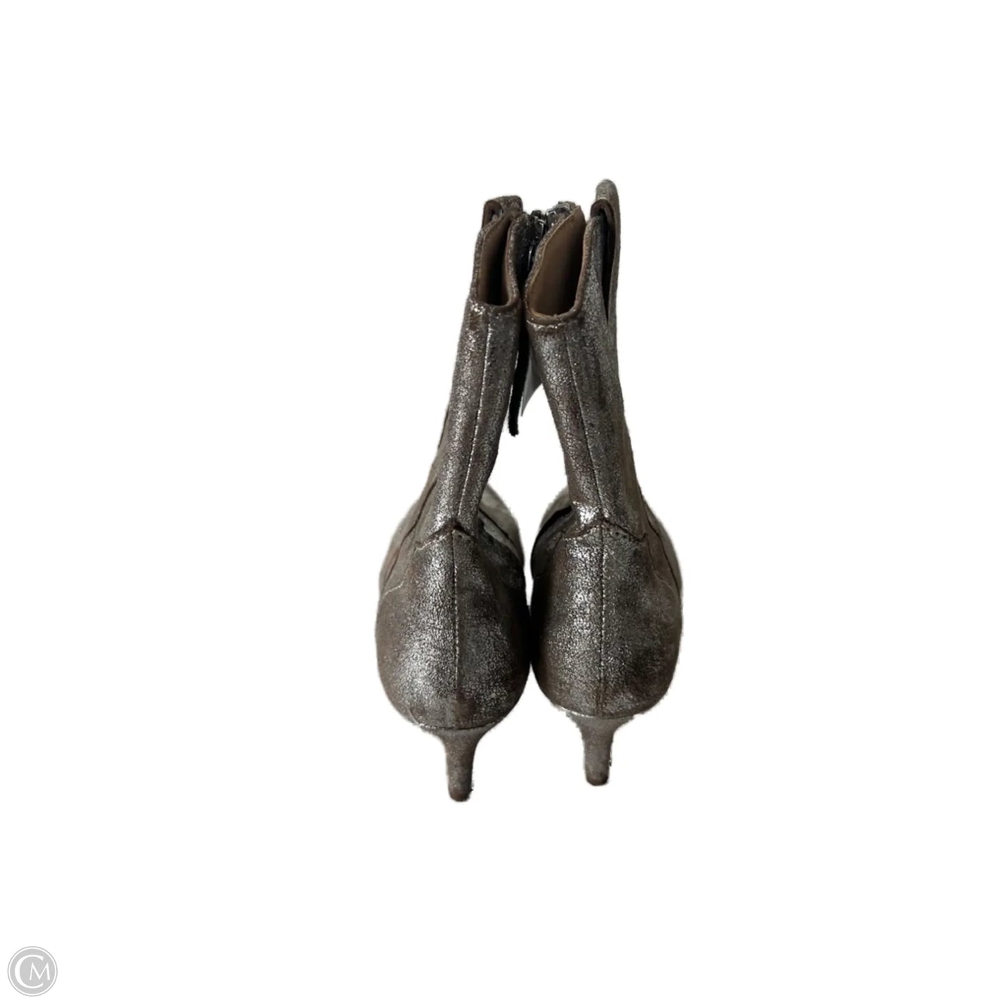 Boots Ankle Heels By Seychelles In Silver, Size: 7