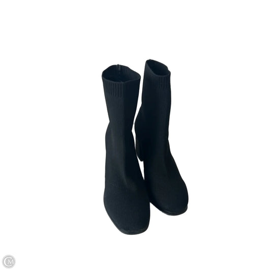 Boots Mid-calf Heels By Mia In Black, Size: 8
