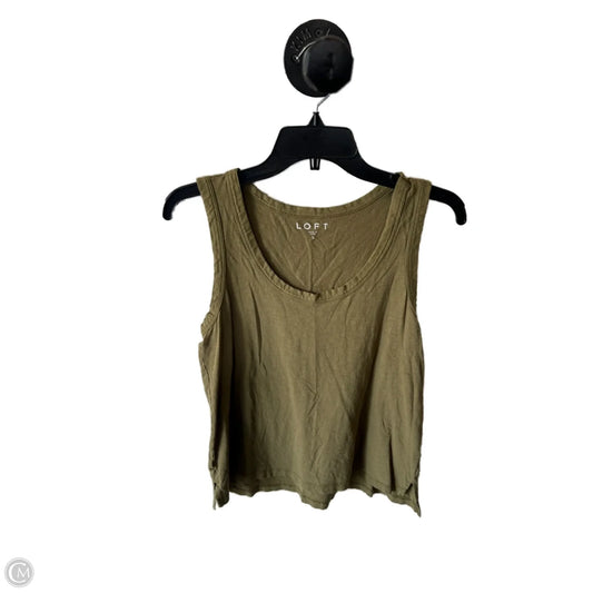 Tank Top By Loft In Green, Size: S