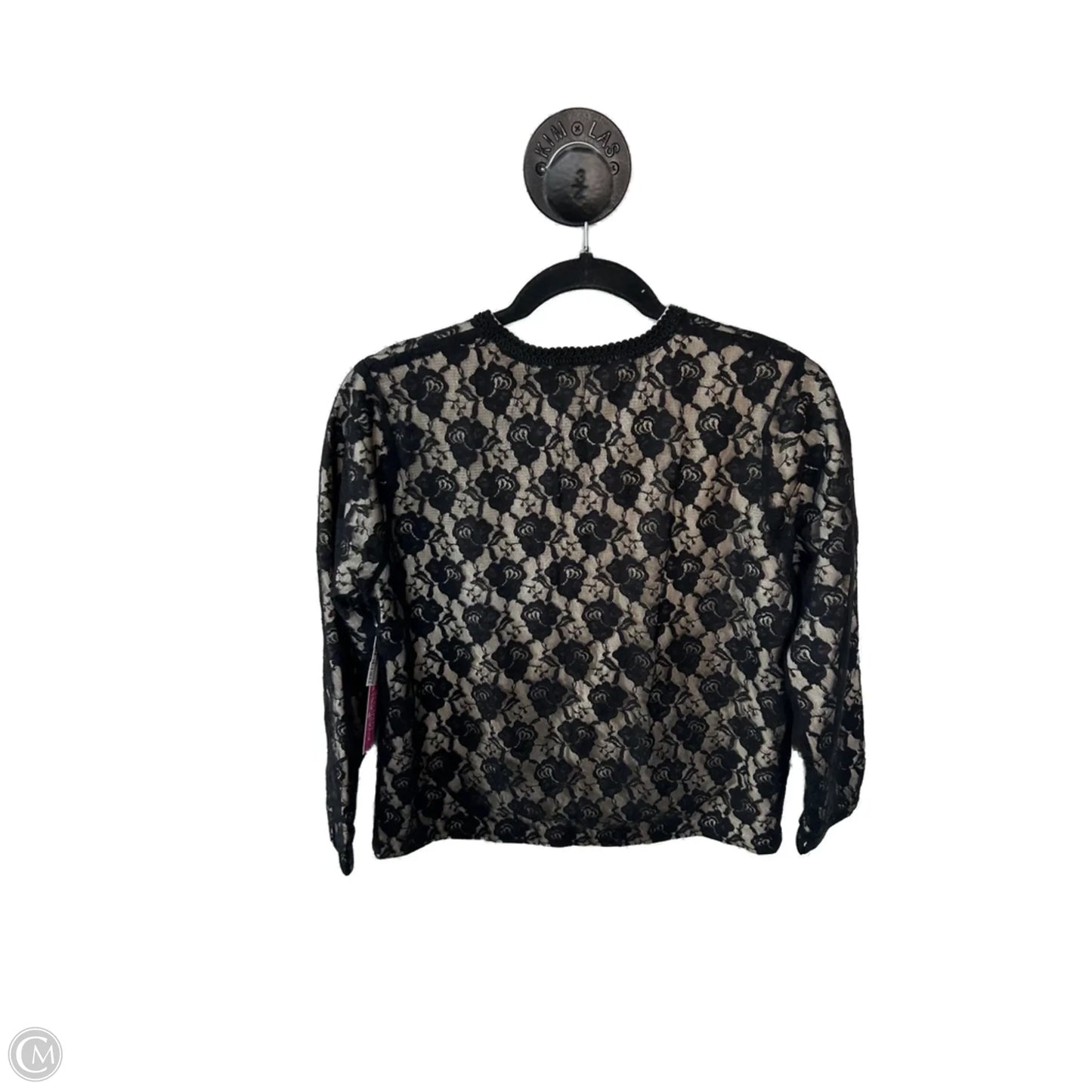 Sweater Cardigan By Odille In Black, Size: L