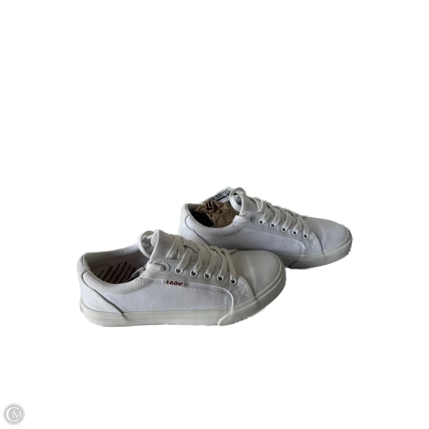 Shoes Sneakers By Taos In White, Size: 7.5