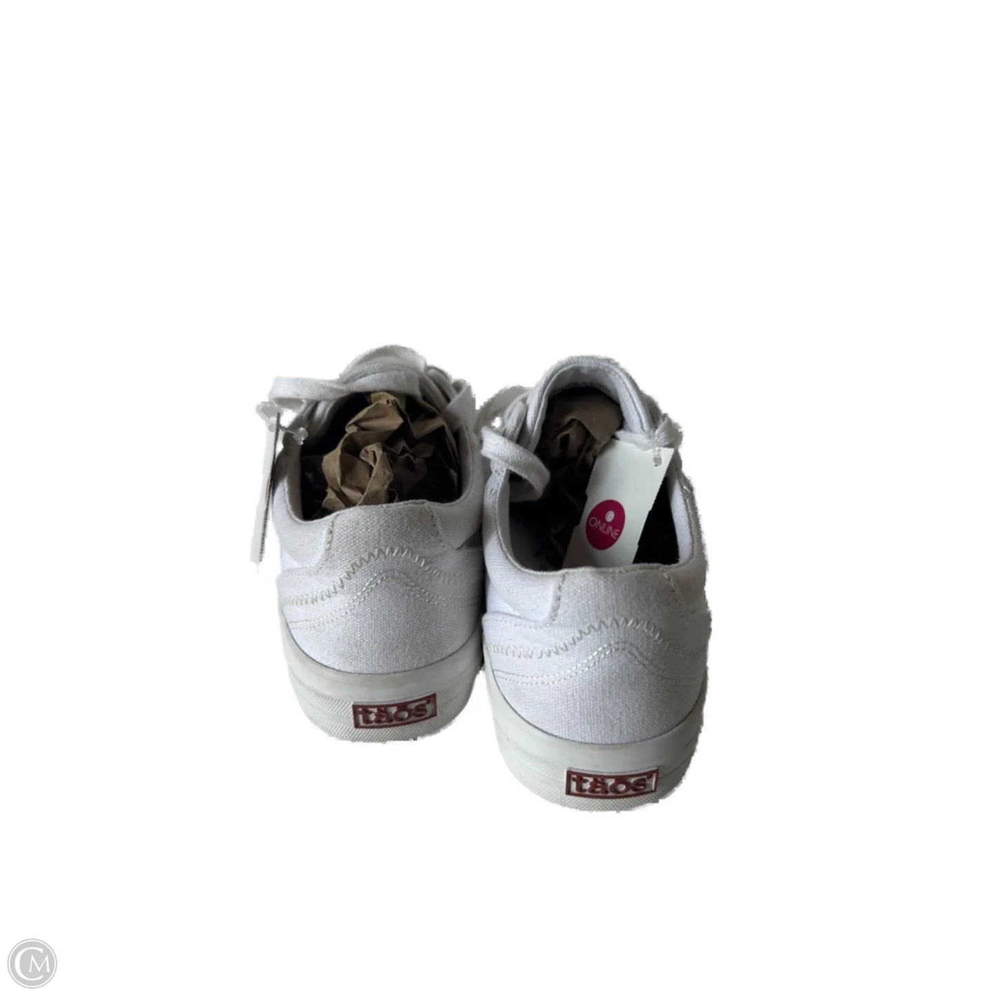 Shoes Sneakers By Taos In White, Size: 7.5