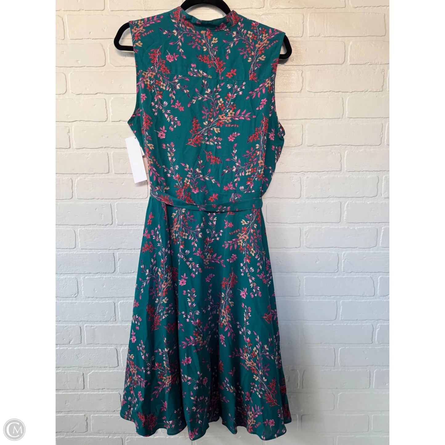Dress Casual Midi By Nanette By Nanette Lepore In Floral Print, Size: L