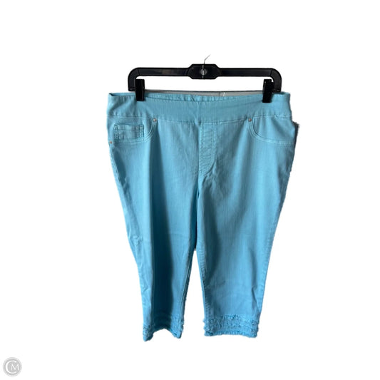 Capris By Chicos In Blue, Size: 12