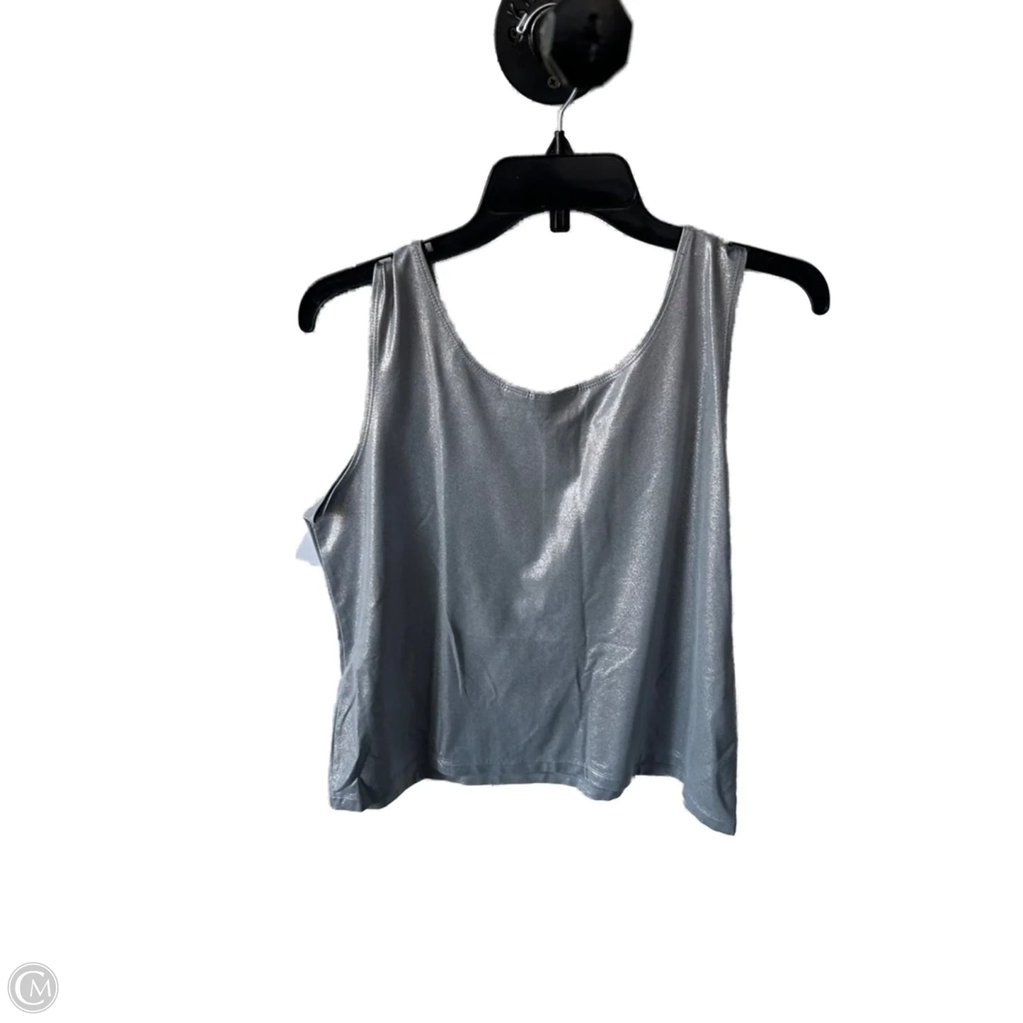 Tank Top By Chicos In Silver, Size: L