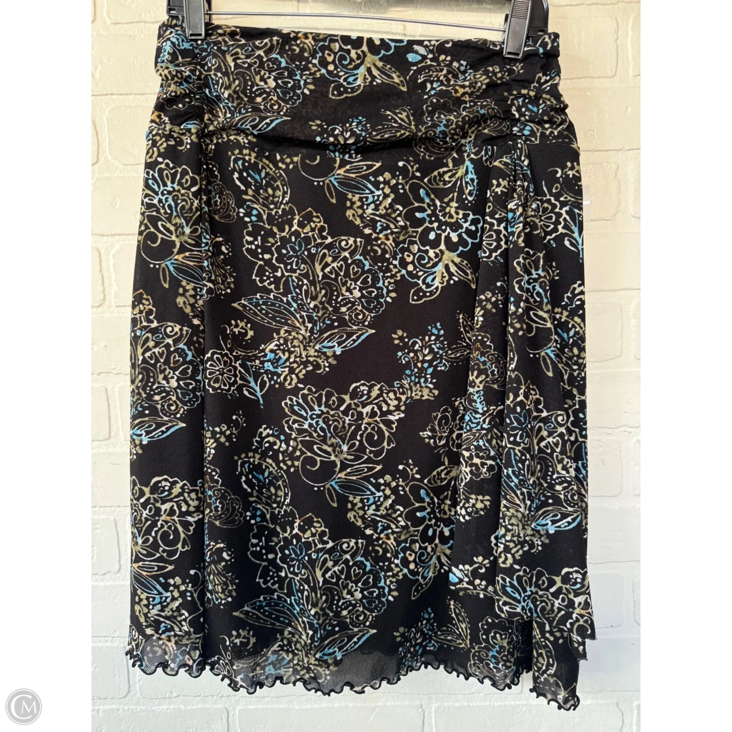 Skirt Midi By Nine West Apparel In Black, Size: 8