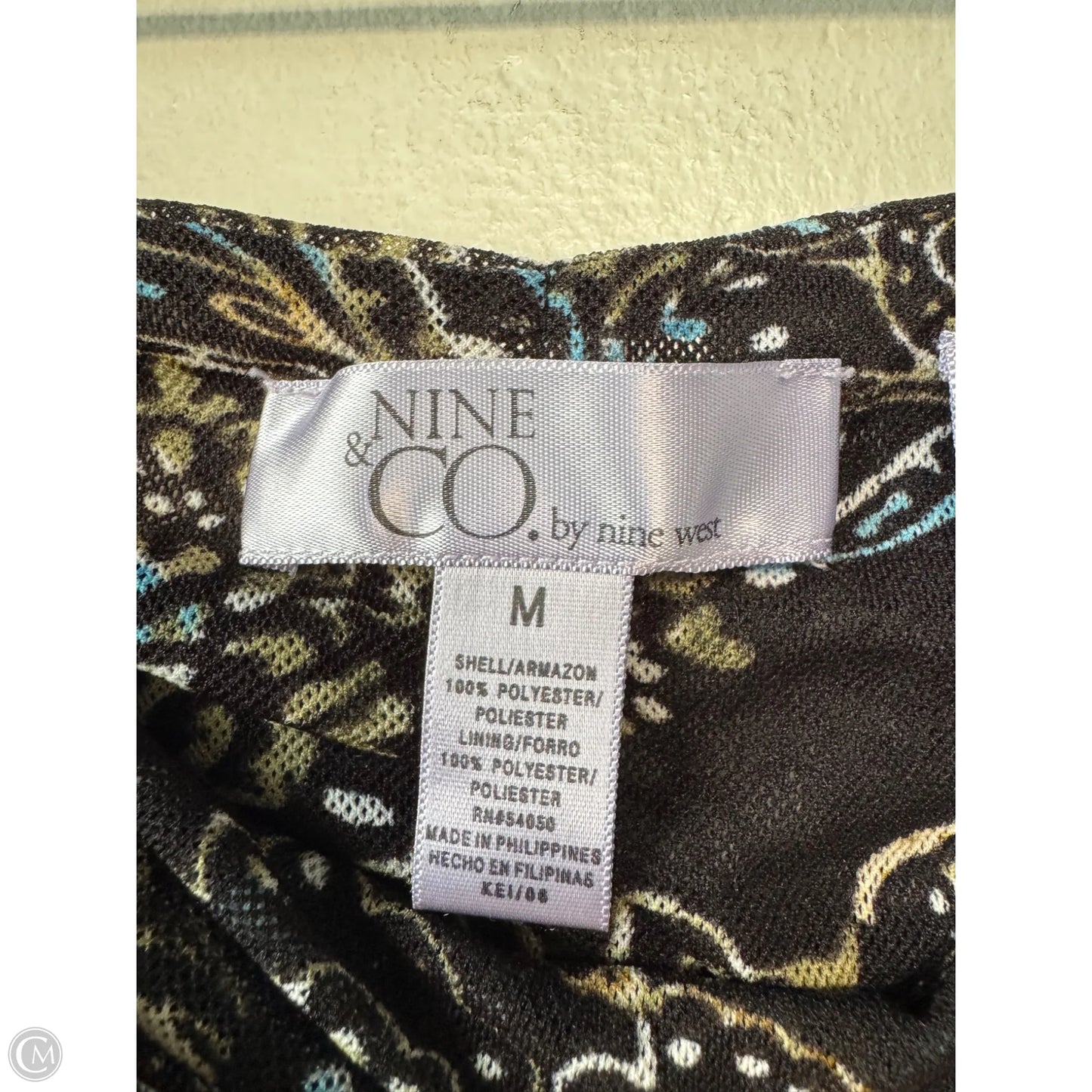 Skirt Midi By Nine West Apparel In Black, Size: 8