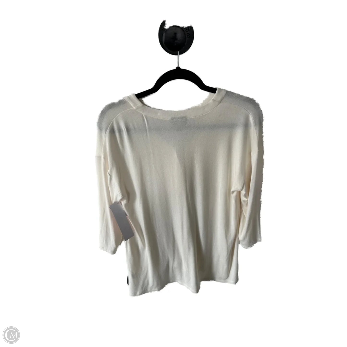 Sweater Cardigan By J. Jill In Cream, Size: S