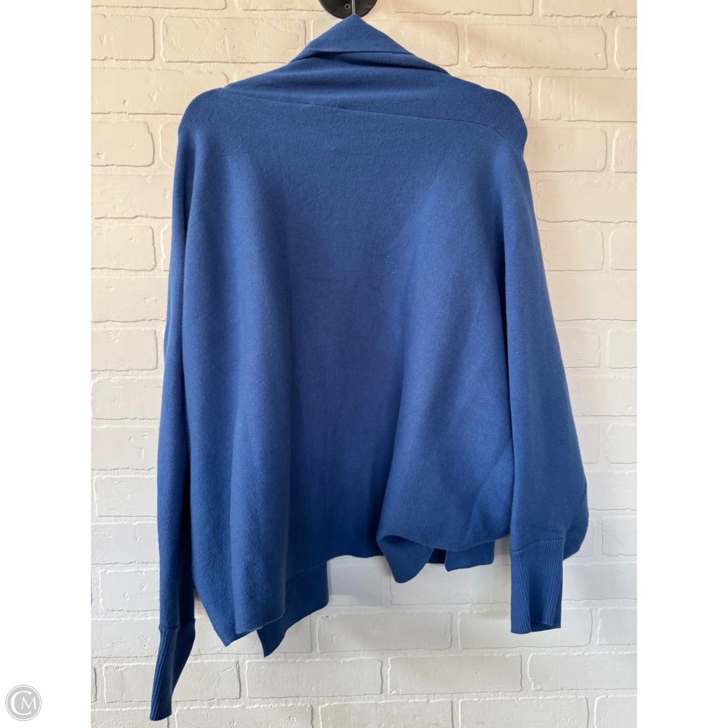Sweater Cardigan By Pure Jill In Blue, Size: M