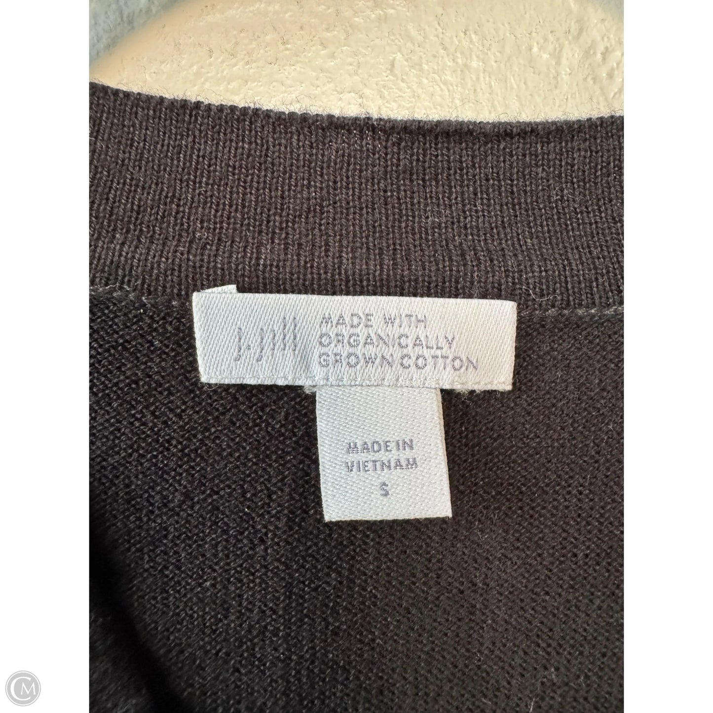 Sweater Cardigan By J. Jill In Black, Size: S