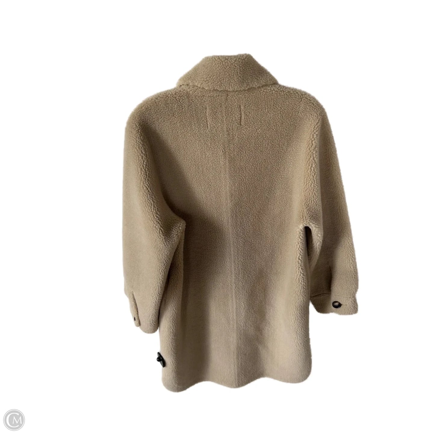 Coat Designer By Rebecca Minkoff In Tan, Size: M