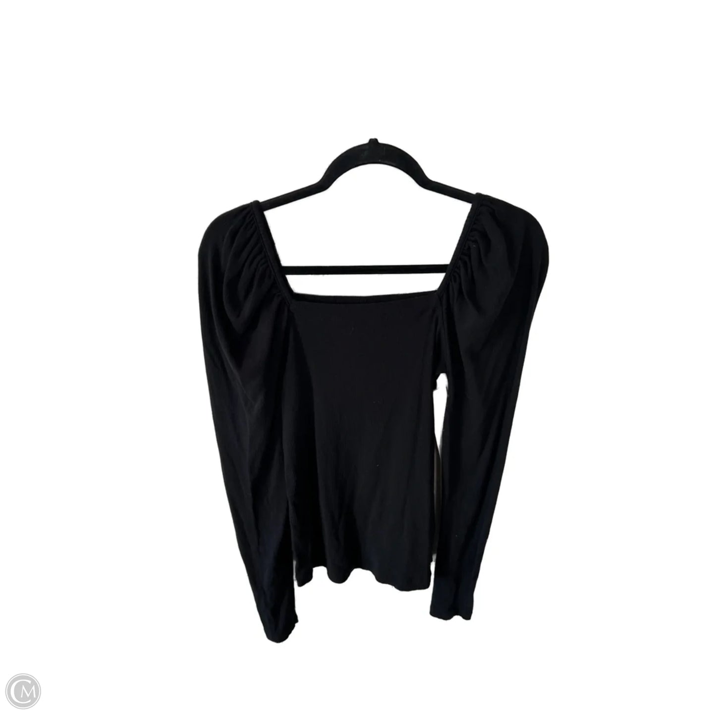 Top Long Sleeve By Bobi In Black, Size: Xs