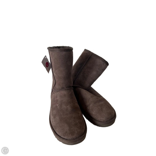 Boots Designer By Ugg In Brown, Size: 7