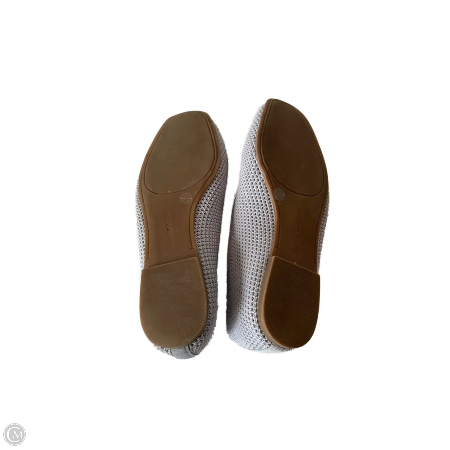 Shoes Flats By Lucky Brand In Grey, Size: 6.5