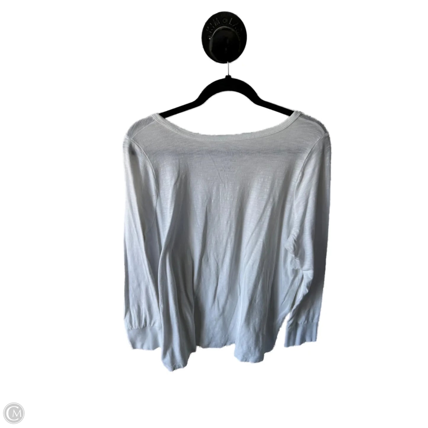 Top Long Sleeve By Torrid In White, Size: L