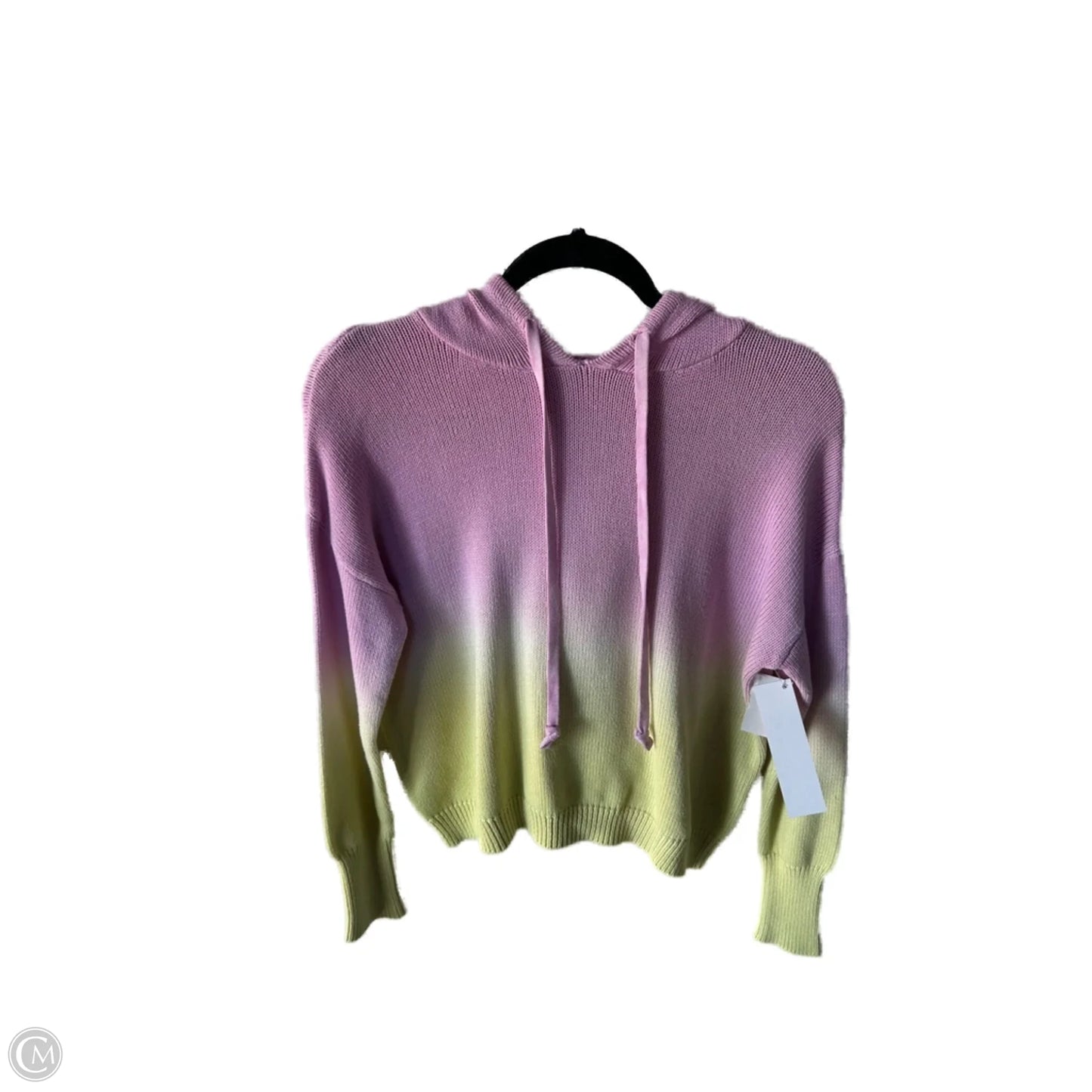 Sweater By Clothes Mentor In Purple & Yellow, Size: Xs