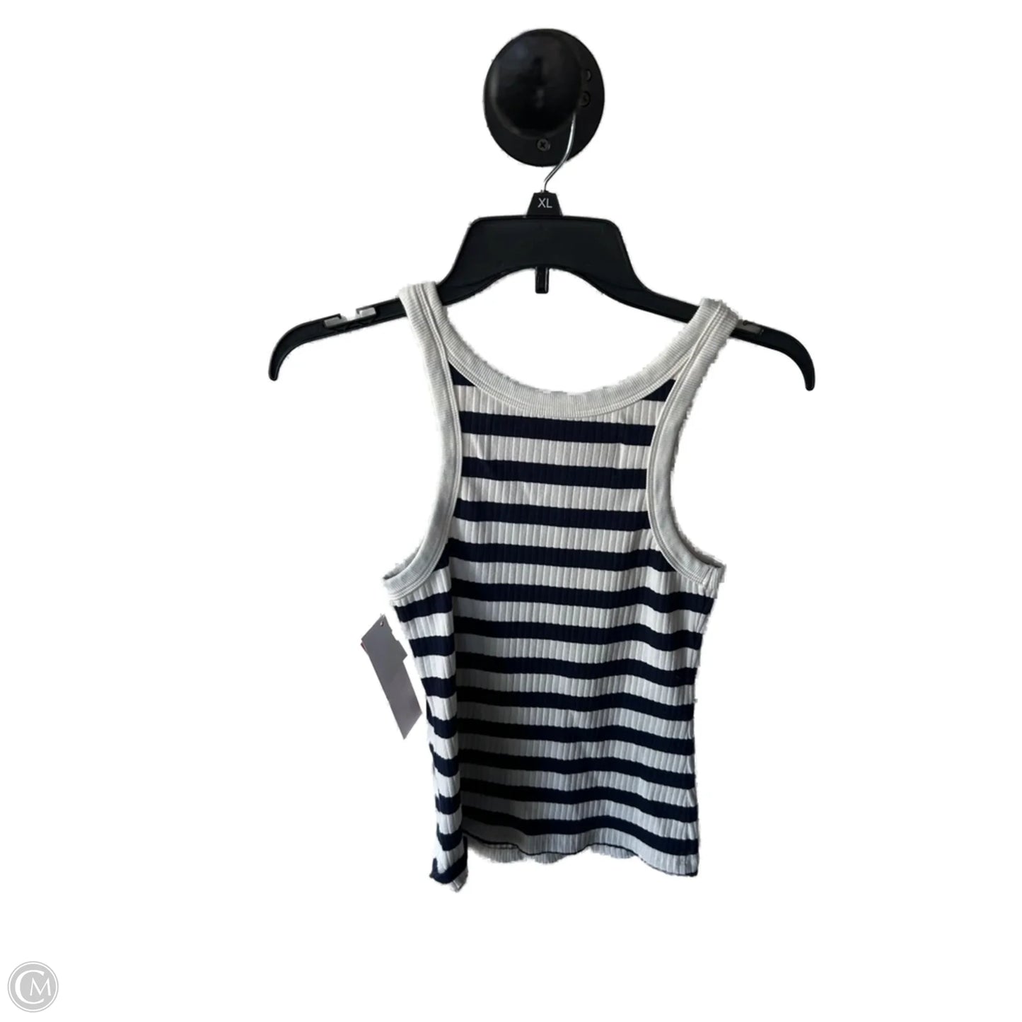 Tank Top By Mother In Blue & Cream, Size: Xs