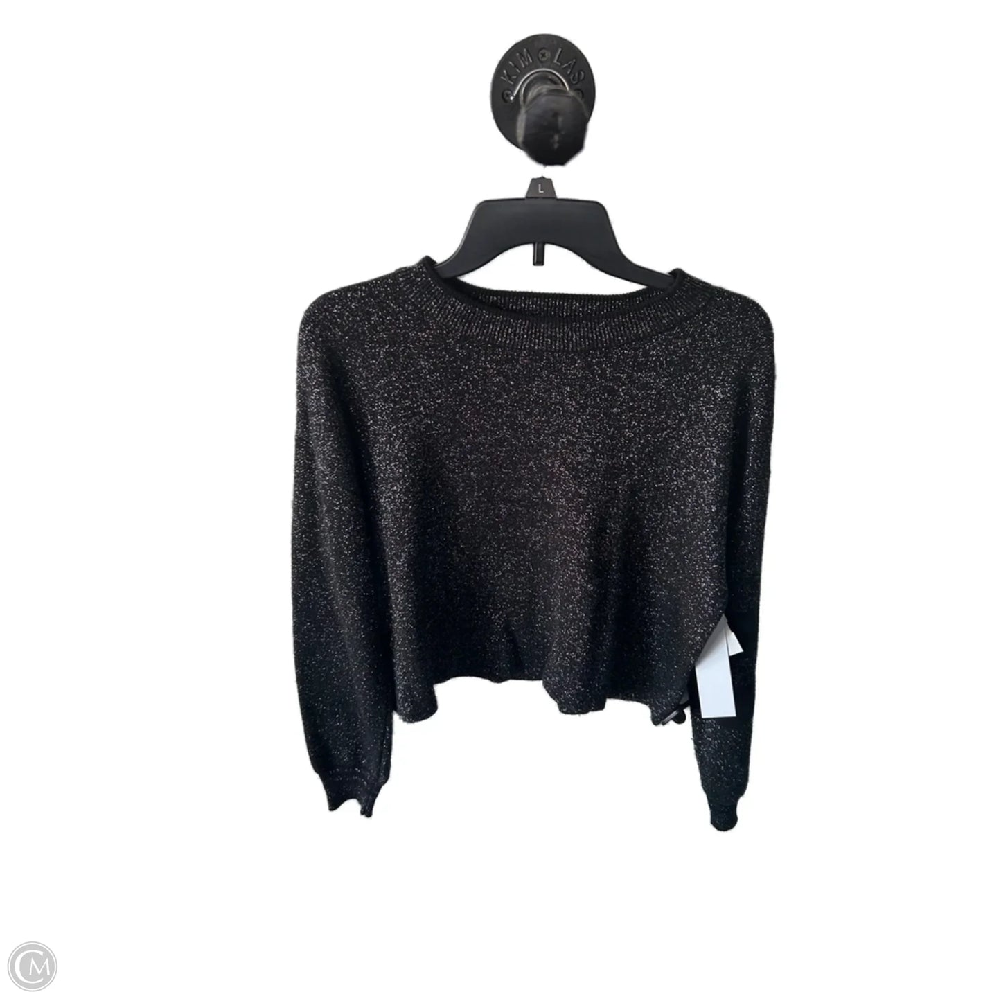 Sweater By John + Jenn In Black & Silver, Size: S