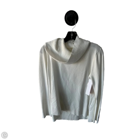 Sweater By Cable And Gauge In White, Size: L
