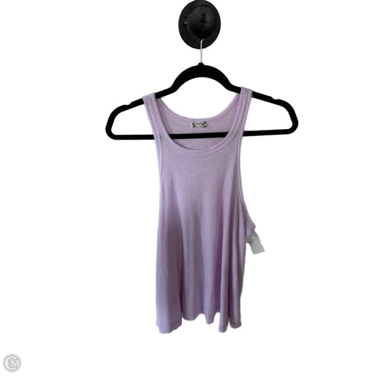 Tank Top By Free People In Purple, Size: L