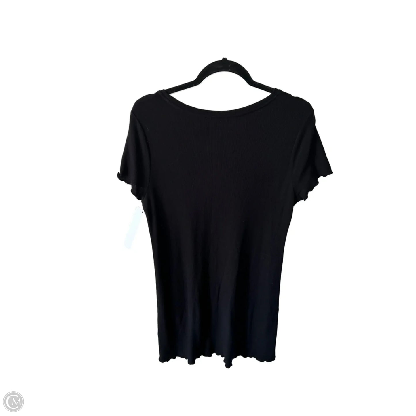 Tunic Short Sleeve By Elodie In Black, Size: Xl