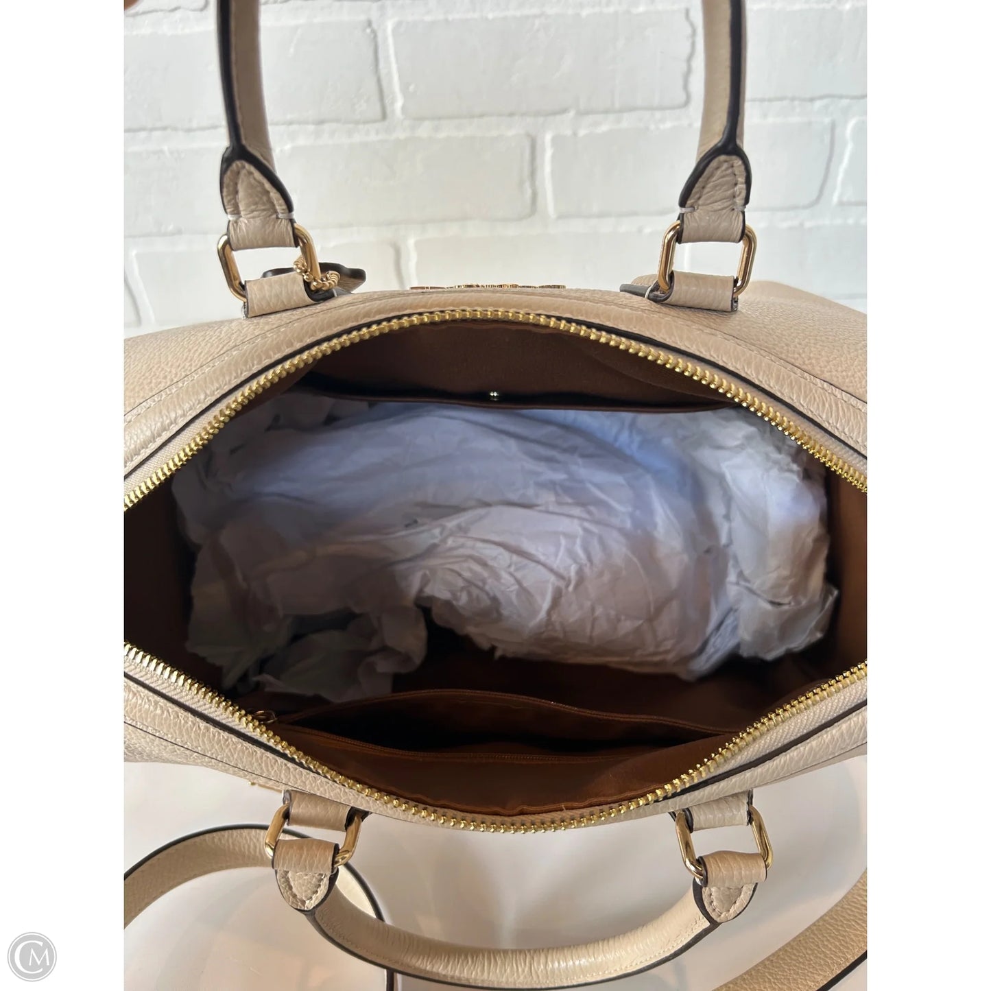 Handbag Designer By Coach, Size: Large