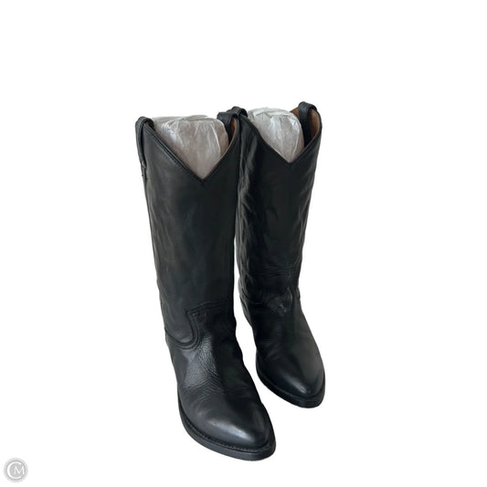 Boots Designer By Frye In Black, Size: 8.5